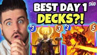 My Top 5 Day 1 Decks For Surtur And Frigga! | Including The Rank 1 Deck!