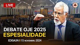 PM Xanana  partisipa diskusaun no votasaun ba Proposta Lei (OJE), tinan 2025, iha PN II 15-11-2024