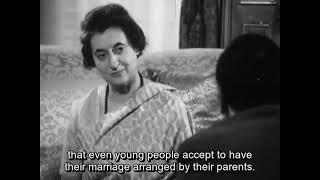 INDIRA GANDHI Speaks FRENCH fluently