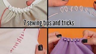 7 hand sewing tips and tricks should be you know/sewing techniques for beginners