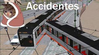 Recopilación accidentes Tranvía/Metro de Bilbao - Train Simulator