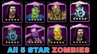 All 5 Star Zombie Super Move WWE Mayhem 