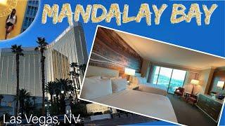 MANDALAY BAY ROOM TOUR - Resort Two Queen - Las Vegas - House of Blues Views