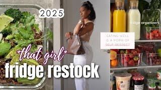 Healthy Grocery Haul + Fridge Restock (To Keep Fat Off For Good!)