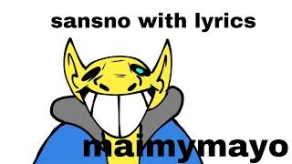 (Maimy) Sansno with LYRICS | Hypno's Lullaby Cover | Ft: MAIMYMAYO!!! (click video), @PAPERJAMAZ