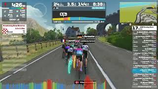 Zwift Race - DBR Sunday Race on The Muckle Yin course (Zwift Racing Score category 520 - 690)