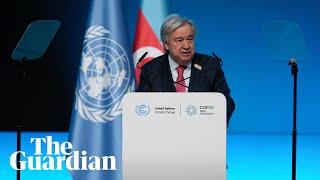 2024 has been ‘masterclass in climate destruction’, says UN chief