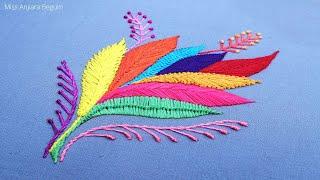  Colorful Embroidery By Miss Anjiara Begum, Beautiful Hand Embroidery Designs