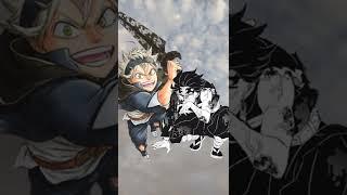 Black clover vs Demon slayer #tanjiro #asta #demonslayer