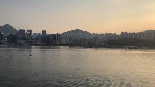 TIMELAPSE: SAILING INTO HONG KONG