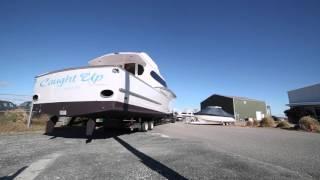 Paul Mann Custom Boats: 60-foot CAUGHT UP en Route to Launch Site