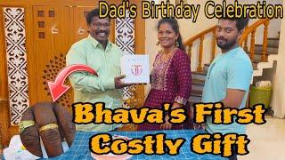 Appa Voda Birthday Celebration  | Diwali Celebration Vlog | Bharya Vlogs