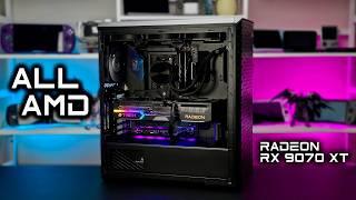 The BEST All AMD Gaming PC We Can Build Right Now! 9070 XT + 9800X3D