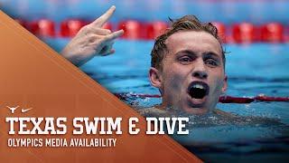 Texas Swimming and Diving Olympics Media Availability [June 28, 2024]