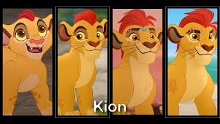 Kion Evolution / Simba's son (The Lion Guard)