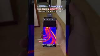 NEWATLAS Recommend: How Sharp Is 512*384 on a Thermal Cam This Small?#thermal #thermalmasterp2