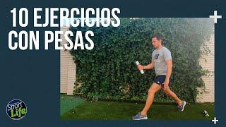 10 ejercicios con pesas | SPORT LIFE