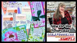 New For You Event featuring Layering Stencils & Stamps by Inky Antics & New Crafters Companion. WOW