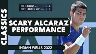 The Day Alcaraz Went GOD MODE  | Indian Wells 2022 Highlights