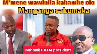 Kabambe Wawina ndi President wa UTM pano ndipo olo Manganya sakanamaka