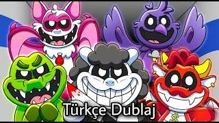 NIGHTMARE CRITTERS.!? -Animation Türkçe) poppy playtime chapter 4 nightmare critters türkçe