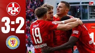 FC Kaiserslautern - Eintracht Braunschweig | 3:2 | Highlights | 2. Bundesliga 2024