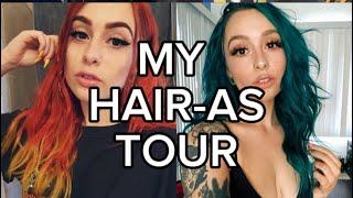 MY HAIR ERAS (HAIRAS) TOUR!