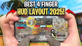 BEST 4 Finger HUD For CODM! 4 Finger Claw Layout - Best HUD Settings COD Mobile (Tips & Tricks)