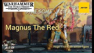 Warhammer The Horus Heresy Thousand Sons Primarch Magnus the Red 1:18 scale action figure. Awesome!