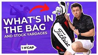 What’s In The Bag and Stock Yardages of a Regular Golfer