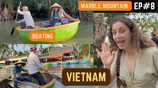 Marble Mountain & Coconut Boating Vietnam 2024 | EP8