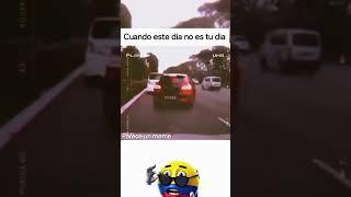 Cuándo este día, no es tu dia. Debiste quedarte en casa mejor