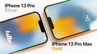 iPhone 13 Pro & Pro Max - Silver & Gold Unboxing | Pink Case | Shot on iPhone 12/13 Pro in 4K HDR