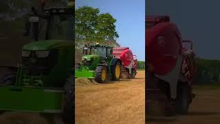 Heuernte/ Hay harvest with 3 John Deere 6R