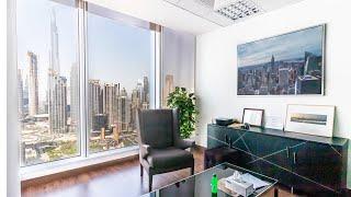 Amazing Spacious Office Facing Towards Burj Khalifa In Business Bay, Dubai I Property Tour