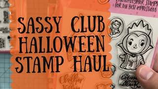 The Sassy Club Halloween Stamp Haul