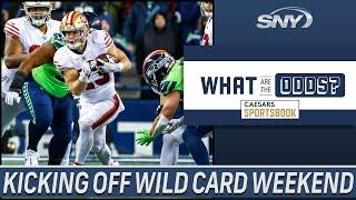 Kicking off Wild Card weekend with predictions on Saturday's games | What Are The Odds?