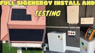 Is Sigenergy the BEST? Including island mode earthing and solar panels TESTING with PVchecks Pro