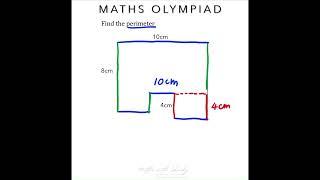 Could you do this tricky Perimeter question?  #maths #mathsolympiad #mathematics #howto #perimeter