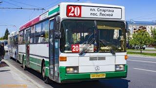 [Sound] Bus MB O 405 | АН 246 22 | Altay-Auto LLC, Barnaul (RUS)