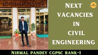 Next vacancies in civil engineering