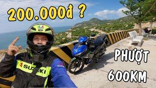 Thử Thách Đi Phượt với 200K Sài Gòn Mũi Dinh 600km - Xin Đừng Làm Theo!