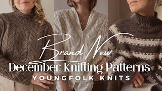 Brand New December Knitting Patterns (FREE & PAID)