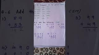 Class-1 Maths Annual Examination Sample Paper | Final Exam Maths Sample Paper #shorts #viralshorts