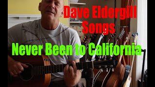 Dave Eldergill performing "Never Been to California"