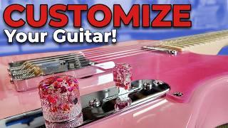 Casting Resin Knobs AND Epoxy Pickguard | Customize Your Guitar!