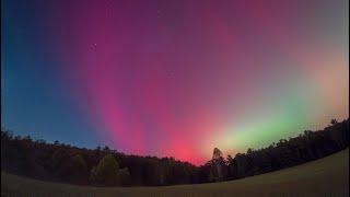 DJI Osmo Action 5 Pro | NORTHERN LIGHTS Night Lapse October 2024