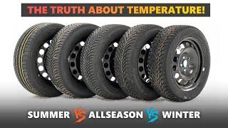 The TRUTH About Winter, All Season and Summer Tires  Tested at 0c, 2c, 6c, 10c, 15c