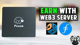 Fog Works Foggie Max Review | World's first personal Web3 Server | Hard drive mining