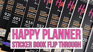 Flipping Through 10 Happy Planner Sticker Books from the Fall 2024 Release